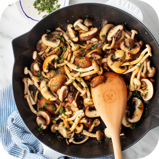 Easy Mushroom Recipes logo