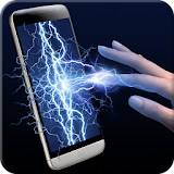 Electric lightning prank icon