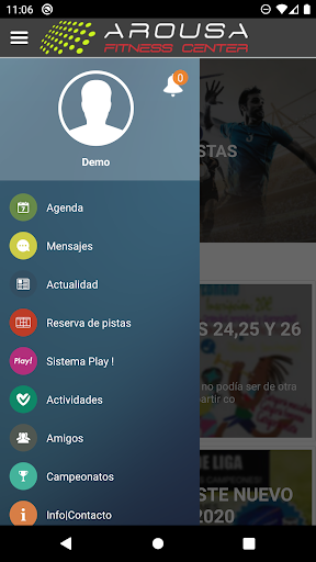 Arousa Sport Center Screen 3