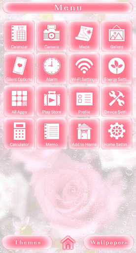 Elegant FlowersTheme +HOME Screen 2