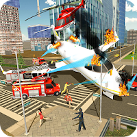 Airplane Fire Fighter  Ambulance Rescue Simulator