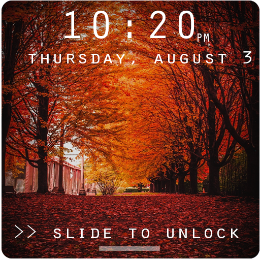 Autumn Mood Lock Screen logo