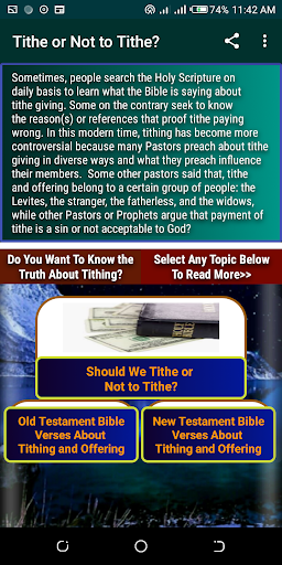 Tithe Teachings Screen 2