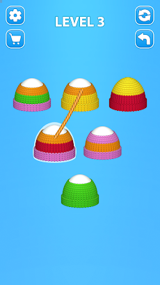 Cozy Knitting: 色合わせ パズルゲームのおすすめ画像1
