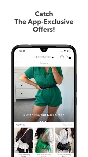 Android application Shop By Blue screenshort