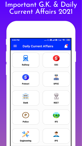 Current GK & Current Affairs Screen 3