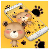 Yellow Vinny Bear Cute Theme icon