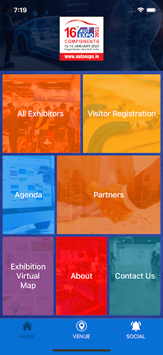 Android application Auto Expo 2023 Components Show screenshort