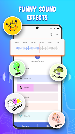 Voice Changer & Sound Effects Screen 3