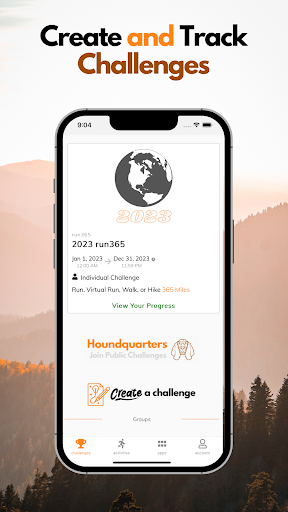 Android application Challenge Hound screenshort