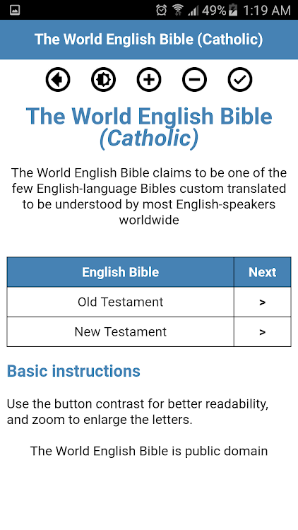 World English Bible (Catholic) - 11.0 - (Android)