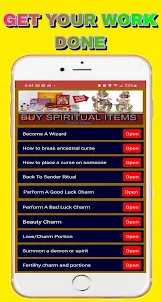 Ancient Spiritual Spell /Charm