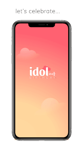 Android application Kpop Idol Birthday Reminder screenshort