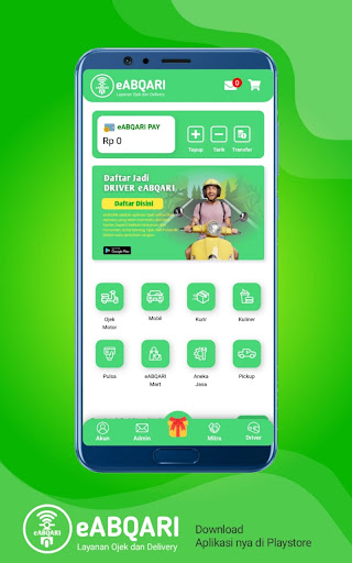 Android application Abqari screenshort