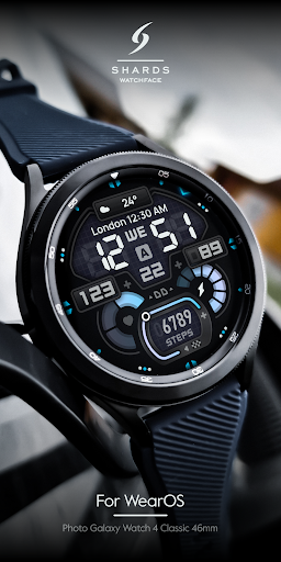 SH009 Watch Face, WearOS watch Screen 2