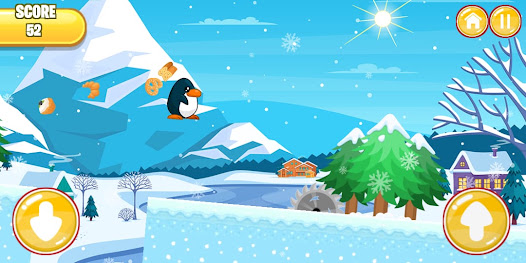 Captura 4 Super Penguin Run 3D android