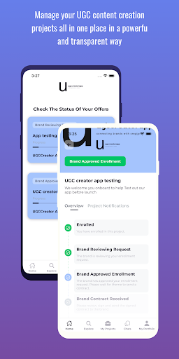UGCCreatorapp Screen 2