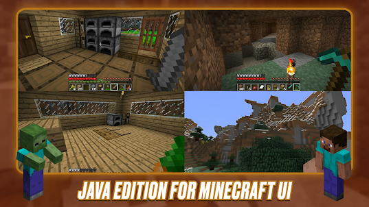 Java Edition for Minecraft UI