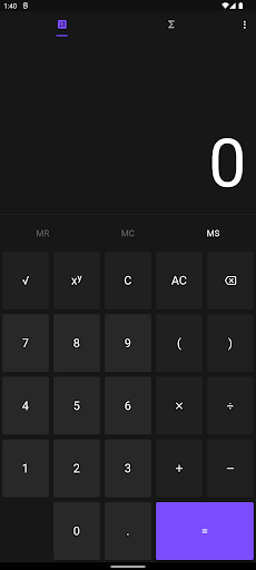 Math Parser Screenshot