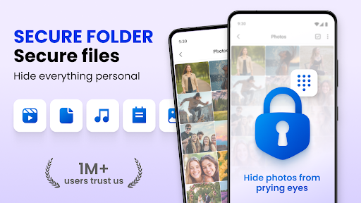 Screenshot of Secure Folder - Secure files