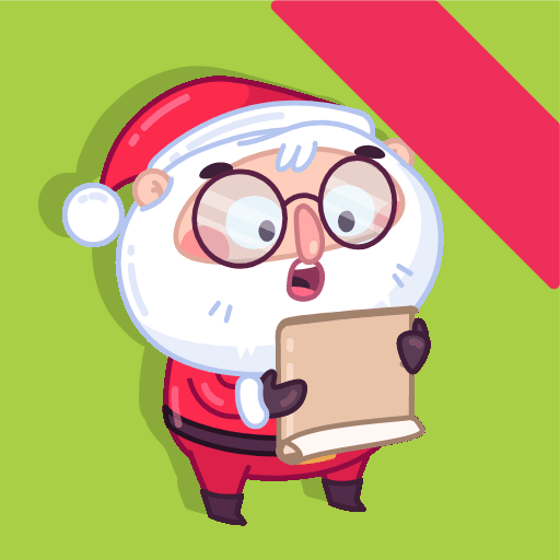 Merry Christmas Wishes Sticker logo