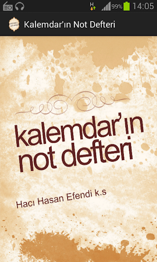 Android application Kalemdar'ın Not Defteri screenshort