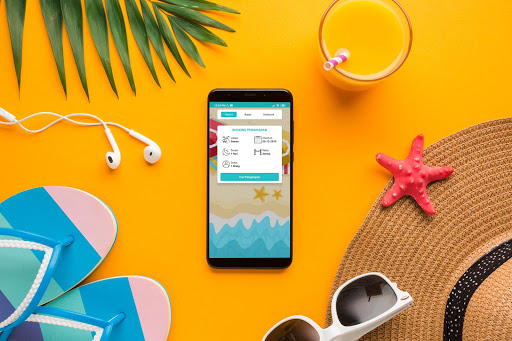 Android application Palawi E-Booking screenshort