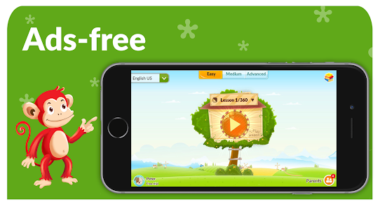Monkey Junior: Learn to read English, Spanish&more 6
