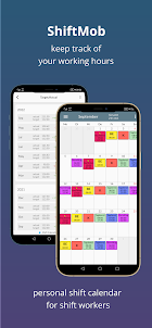 ShiftMob - Shift Work Calendar