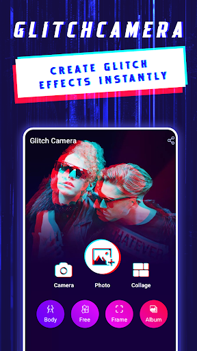 Screenshot of GlitchCam: Glitch Photo Editor