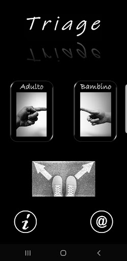 Android application Triage Pronto Soccorso screenshort