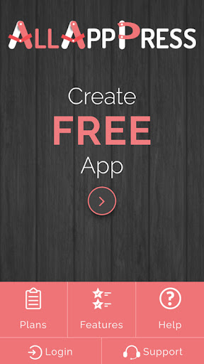 Android application App Maker - Website to App Bui screenshort