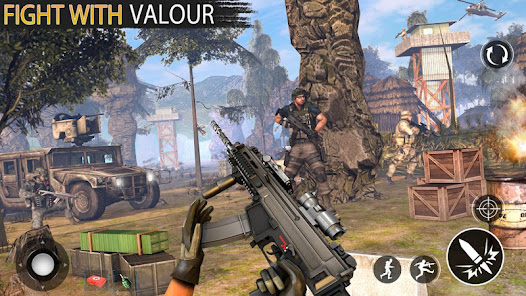 Imágen 7 Mountain Assault Shooting 2019 android
