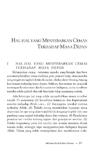 Jangan Cemas Hadapi Masa Depan Screen 3