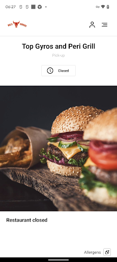 Android application Top Gyros and Peri Grill screenshort