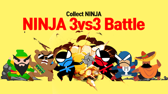 Jumping Ninja Battle 2 Player