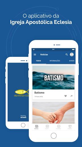 Android application Igreja Apostólica Eclésia - IA screenshort