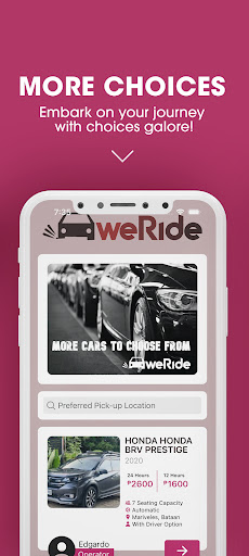 WeRide PH Screen 3