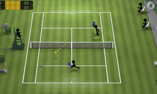 Stickman Tennis Screenshot