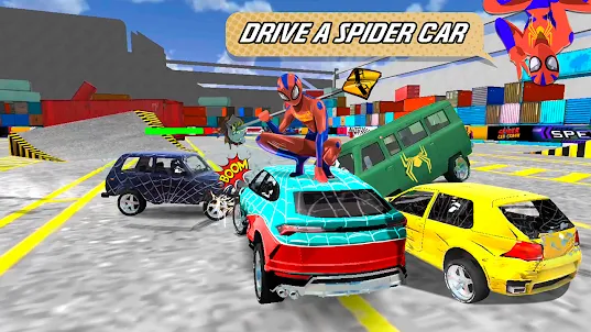 Spider Car Crash