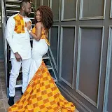kente wedding fashion icon