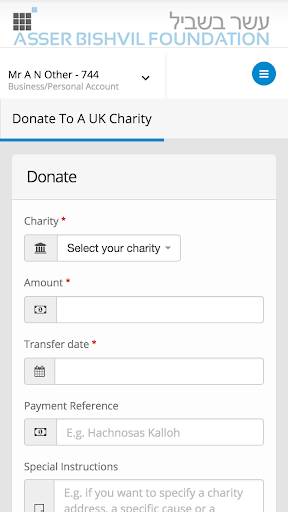 Asser Bishvil Foundation Screen 3