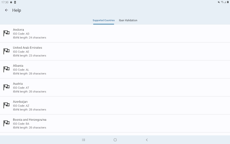 Screenshot 24 Verificación IBAN (IBAN Check) android