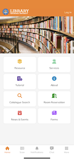 Android application TMU Library screenshort