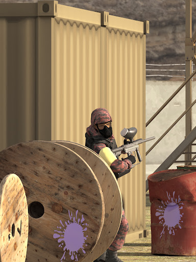 Screenshot of Paintball Attack 3D: Color War