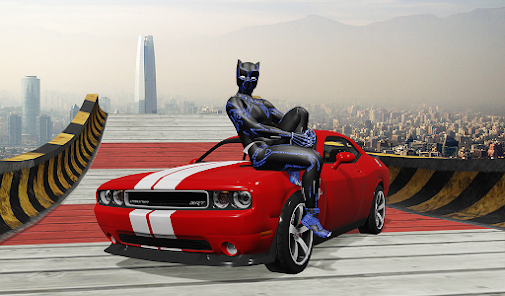Black Hero Stunts Car Driving 1.0 APK + Mod (Unlimited money) إلى عن على ذكري المظهر