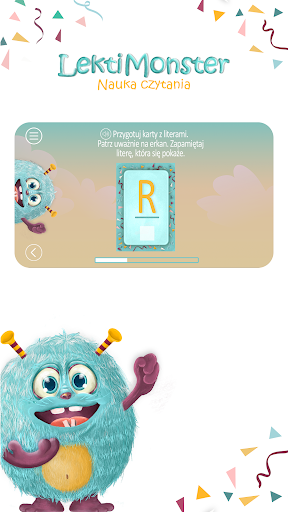 Android application Lekti - Nauka Czytania screenshort