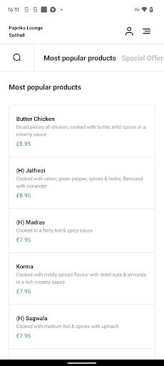 Paprika Lounge Solihull Screen 3