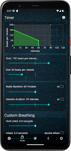 EMDR Space - Beta Version Screen 2