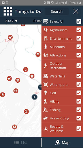 Screenshot of Visit Blue Ridge GA!